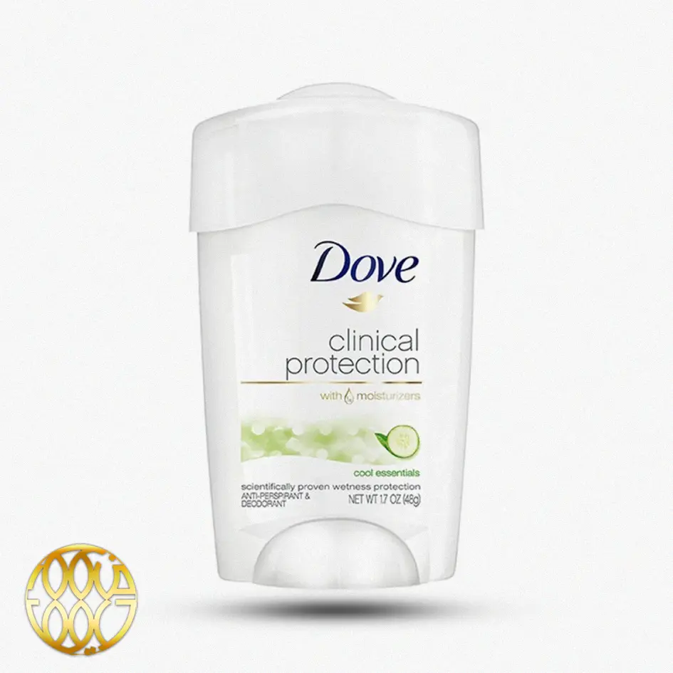 استیک ضد تعریق زنانه داو سری Clinical Protection مدل Cool Essentials وزن 48 گرم