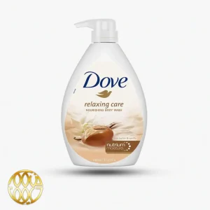 شامپو بدن داو Dove مدل Relaxing Care حاوی شی باتر و عصاره وانیل حجم 1000 میل