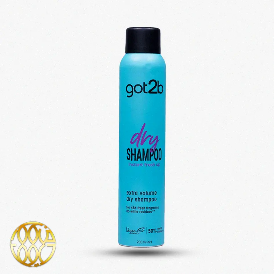 شامپو خشک گات تو بی آبی مدل حجم دهنده Got2b dry shampoo extra volume
