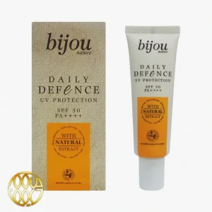 کرم ضد آفتاب بیجو Daily Defence SPF50+ PA++++ (۴۰ گرم) | محافظت کامل و ضد پیری با عصاره نونی