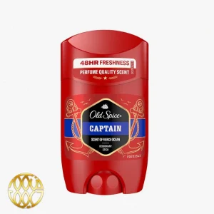 این دئودورانت استیک مردانه اولد اسپایس کاپیتان با رایحه اقیانوس خروشان.