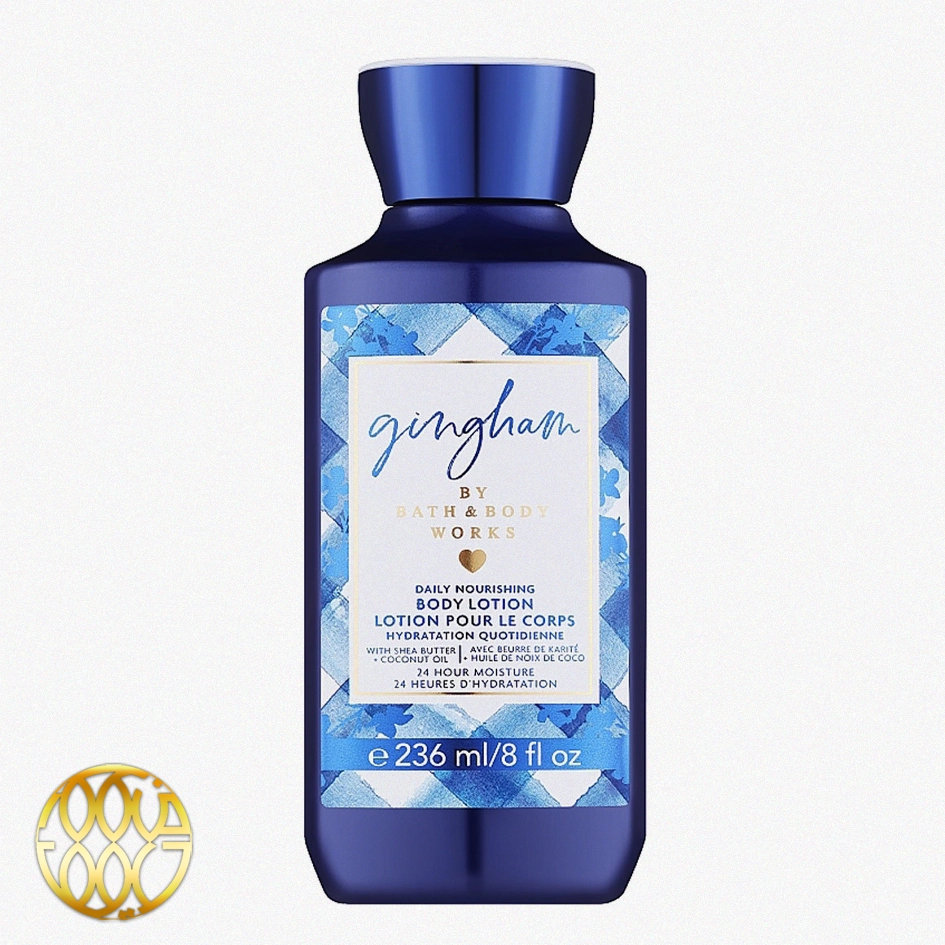 لوسیون بدن زنانه باث اند بادی ورکز گینگهام (Bath & Body Works Gingham Daily Nourishing Body Lotion) ۲۳۶ میل