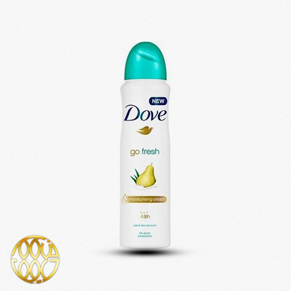 اسپری ضد تعریق زنانه داو مدل go fresh گلابی حجم 250 میل