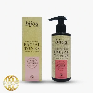 تونر سفید کننده صورت بیژو نیچر Bijou Nature | پاک‌سازی عمیق و روشن‌کننده طبیعی پوست