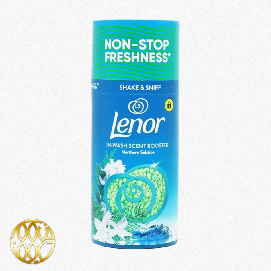 دانه خوشبوکننده لباس لنور Lenor رایحه عطر شمال انقلاب–حجم ۱۵۵ گرم
