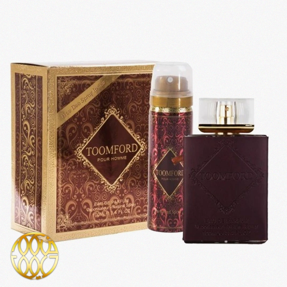 ست ادوپرفیوم مردانه فراگرنس ورد تومفورد پور هوم (Toomford Pour Homme) ۱۰۰ میل | عطر گرم و چرمی چوبی