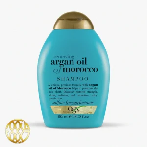 شامپو روغن آرگان مراکش او جی ایکس OGX (۳۸۵ میل) | ترمیم فوری و آبرسان عمیق با فناوری Lipi Pro Shield