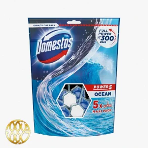 ضدعفونی‌کننده و خوشبوکننده توالت دامستوس (Domestos) اورجینال | از بین برنده ۹۹.۹٪ میکروب‌ها