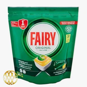 قرص ماشین ظرفشویی فیری اورجینال (Fairy Original All in One) ۳۱ عددی