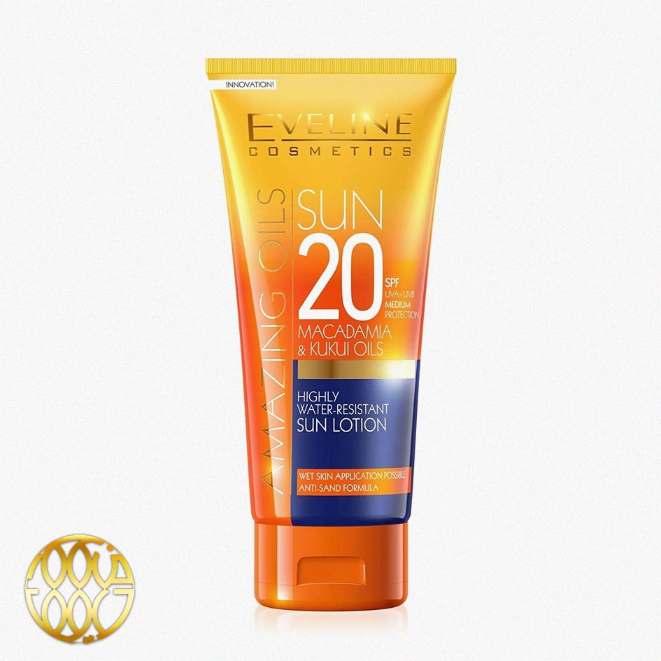 لوسیون ضد آفتاب بدن اولاین Amazing SUN Lotion SPF 20