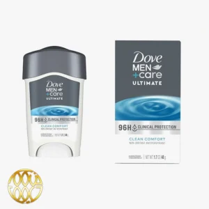مام ضد تعریق مردانه داو کلینیکال ۹۶ ساعته سری Ultimate مدل Clean Comfort حجم 48 گرم