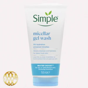 ژل شوینده میسلار سیمپل مدل Micellar Gel Wash ۱۵۰ میل | پاک‌کننده ملایم صورت با ویتامین