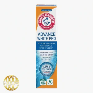 خمیر دندان آرم اند همر (Arm & Hammer) Advance White Pro – سفیدکننده با جوش شیرین و فناوری میکرو پولیشر – اصل آمریکا