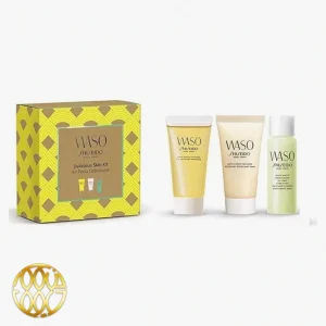 کیت مراقبت پوست شیزیدو وازو (Shiseido WASO Delicious Skin Kit) – بسته ۳ عددی