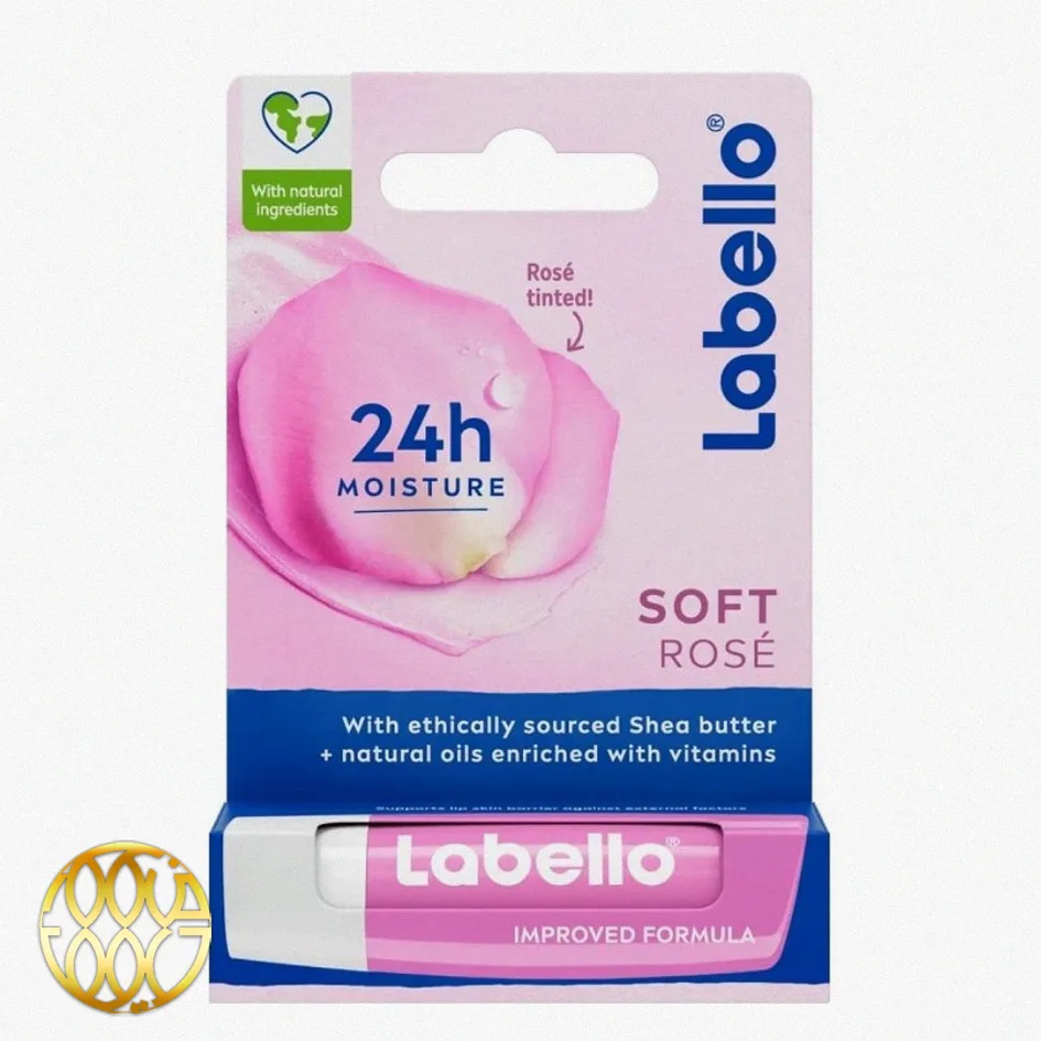 مومیایی لب رژیمی لابلو مدل Soft Rosé – آبرسانی ۲۴ ساعته (ساخت آلمان)